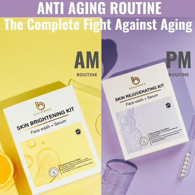 ANTI AGING ROUTINE - FOR YOUTHFUL & GLOWING SKIN