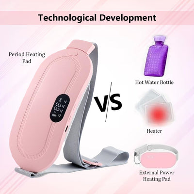 Period Cramp Relief Massager & Heating Pad