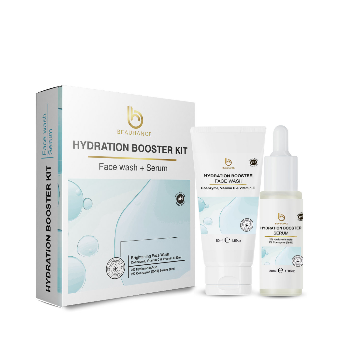 Hydration Booster Kit for Dewiness, Plumpness and Youthful Skin